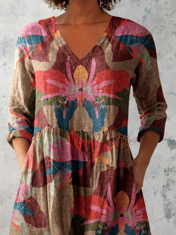 Colette | Chemisier Long Col V
