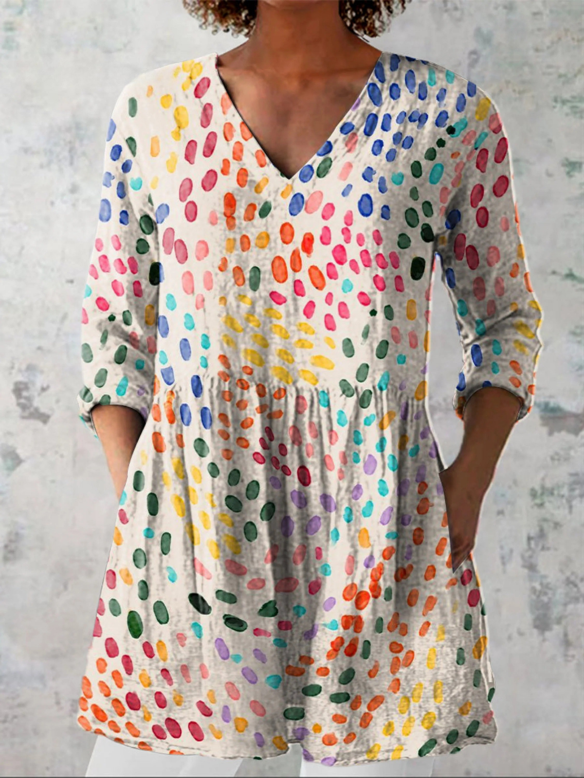 Apolline | Chemisier Long Col V