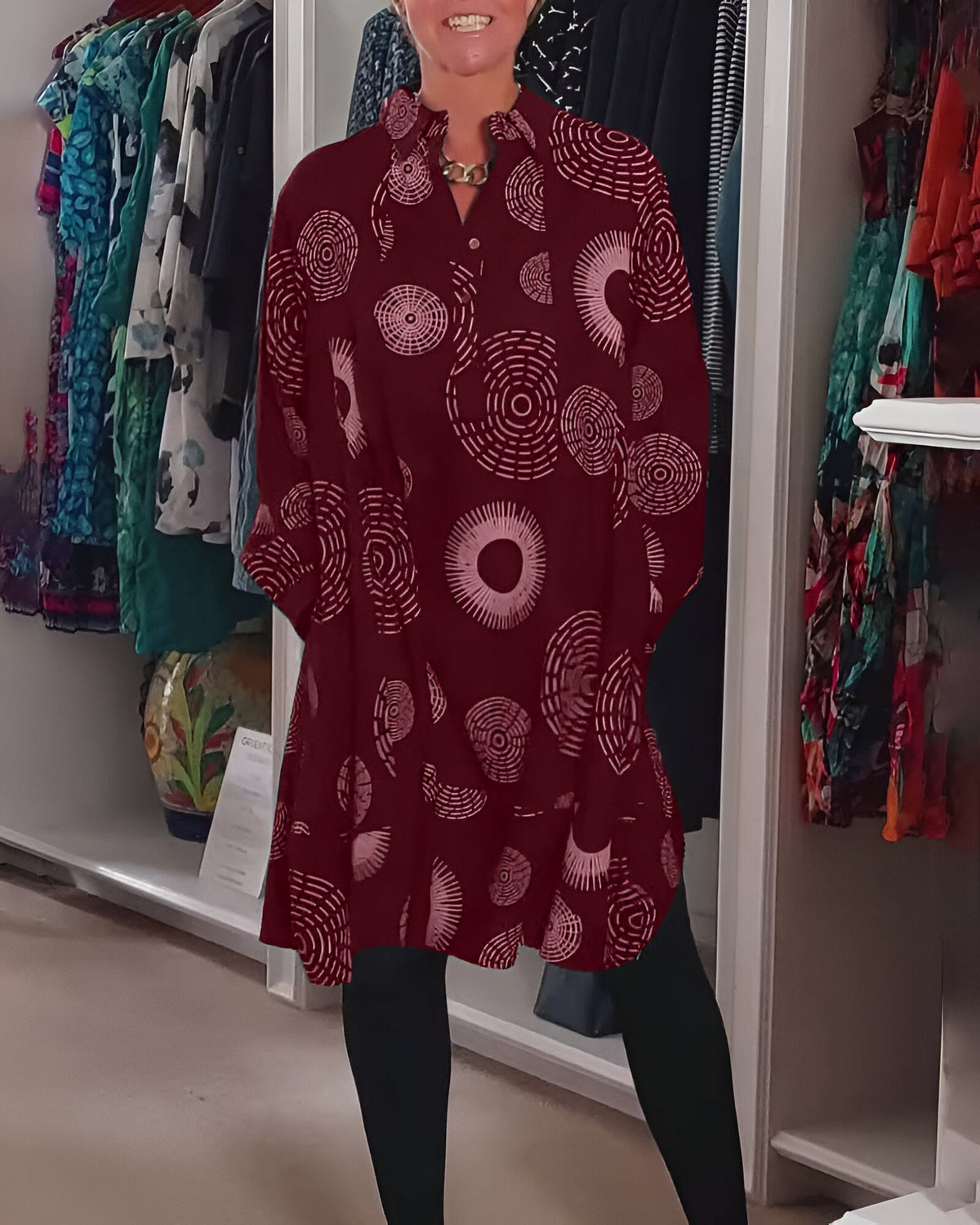 Véra™ | Geometric Dress