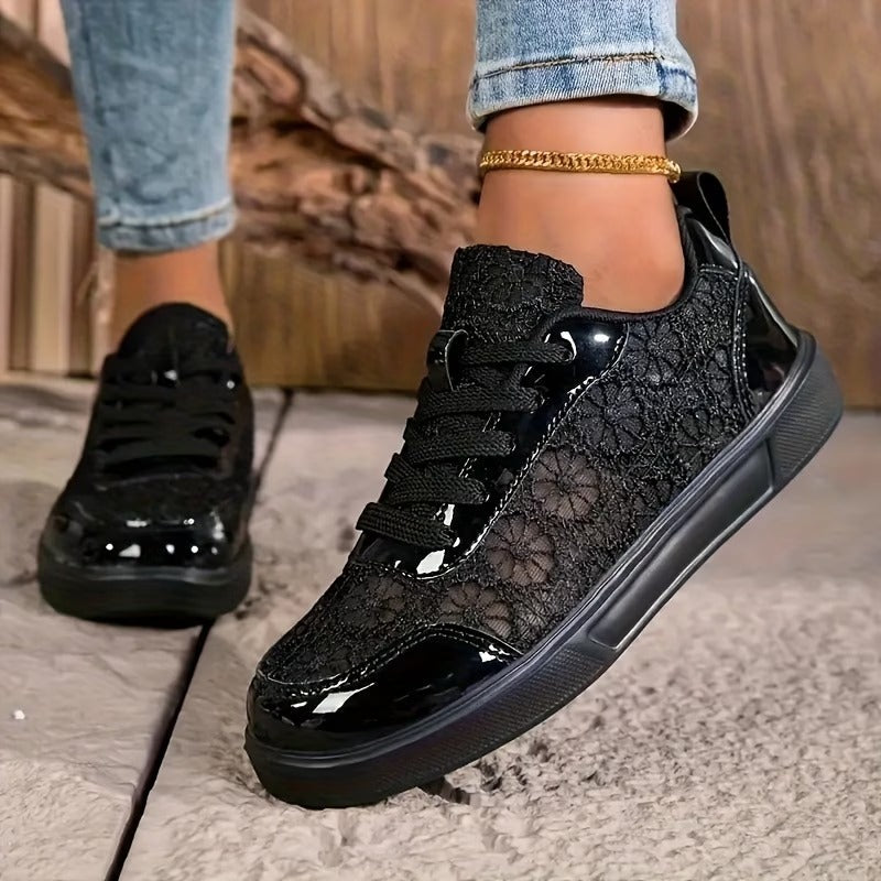 Valloro™ | Camille – Baskets en dentelle élégantes