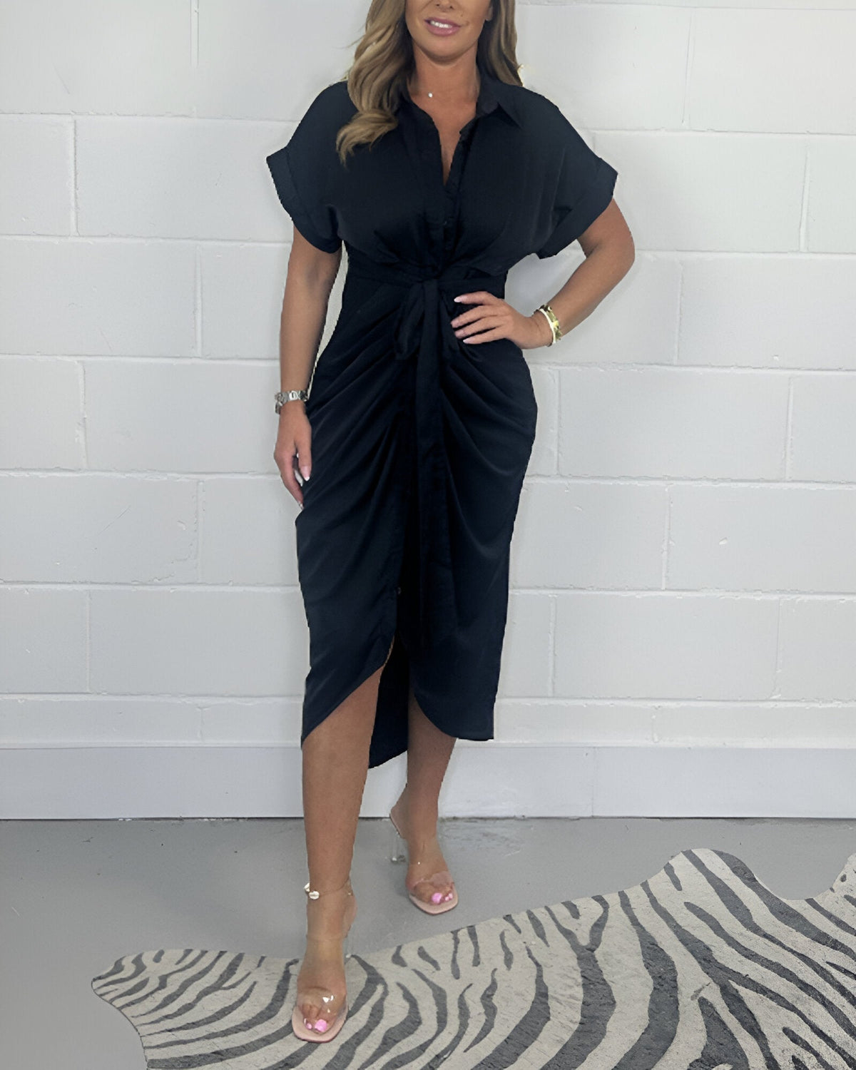 Elise™ | Élégante Robe Plissée