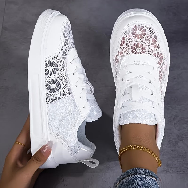 Valloro™ | Camille – Baskets en dentelle élégantes