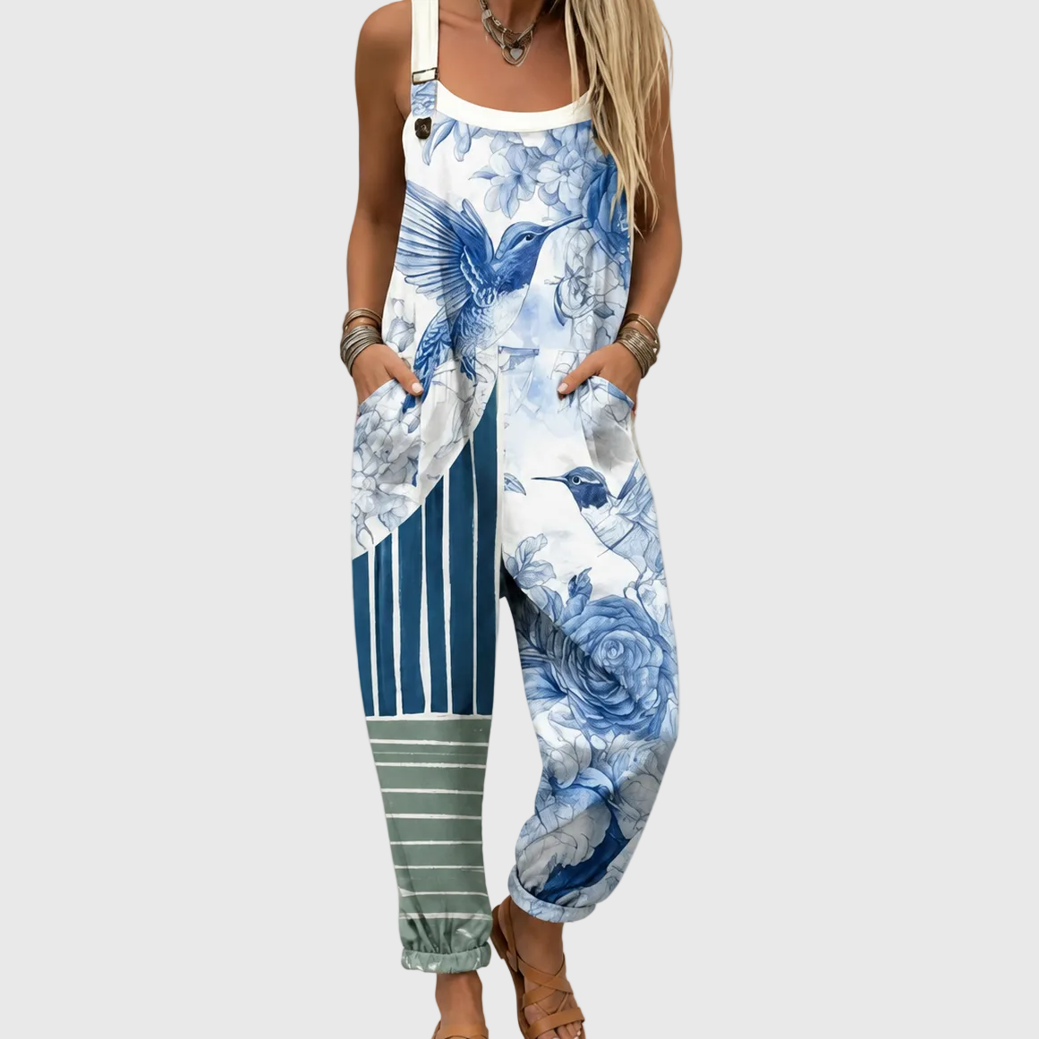Salopette Bleue de Jardin