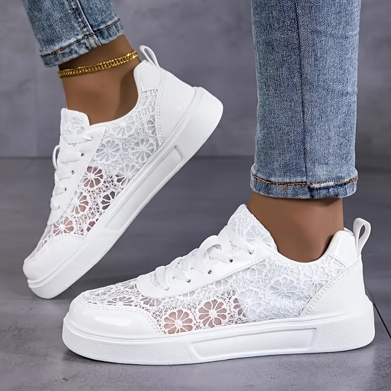 Valloro™ | Camille – Baskets en dentelle élégantes