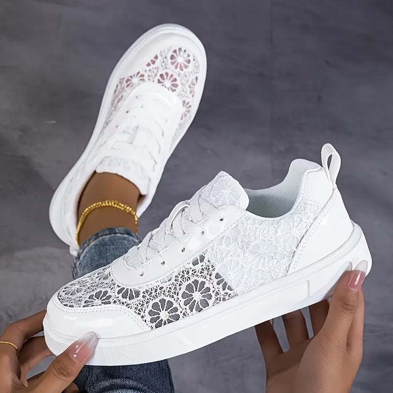 Valloro™ | Camille – Baskets en dentelle élégantes