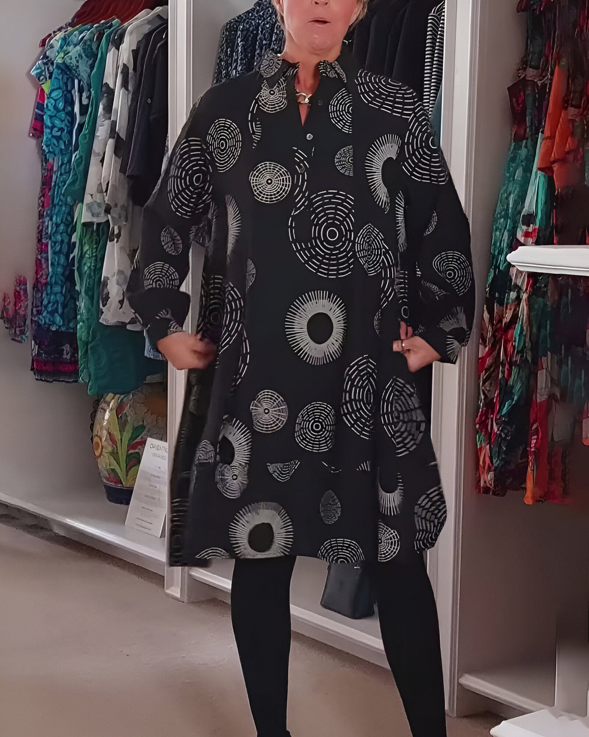 Véra™ | Geometric Dress