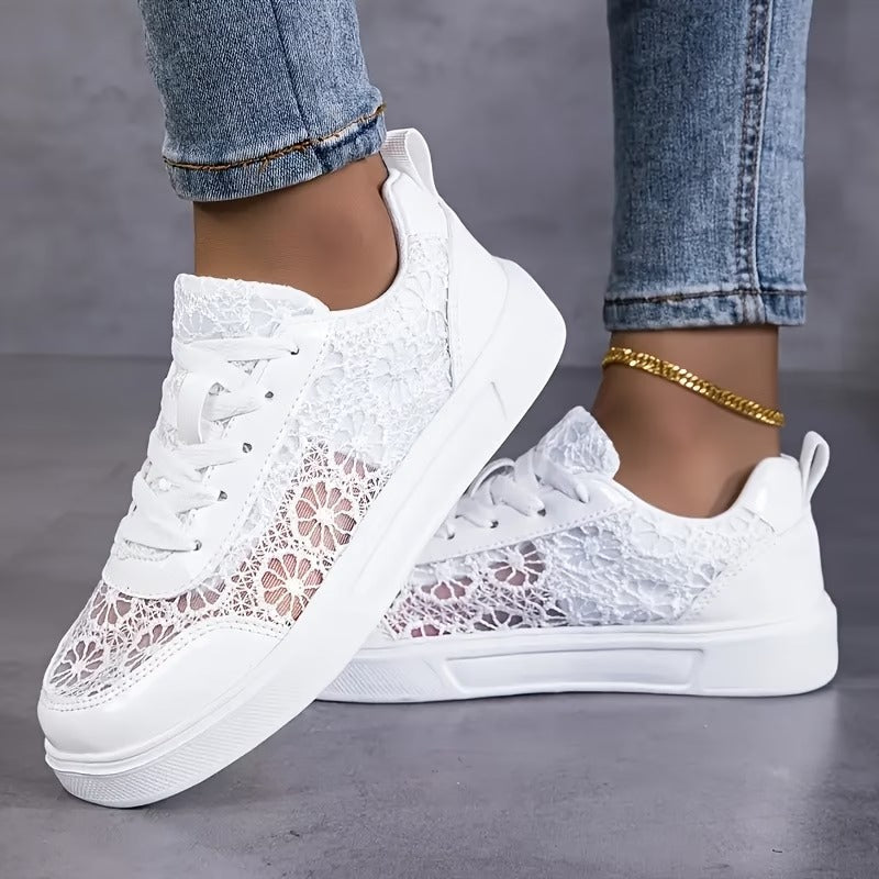 Valloro™ | Camille – Baskets en dentelle élégantes